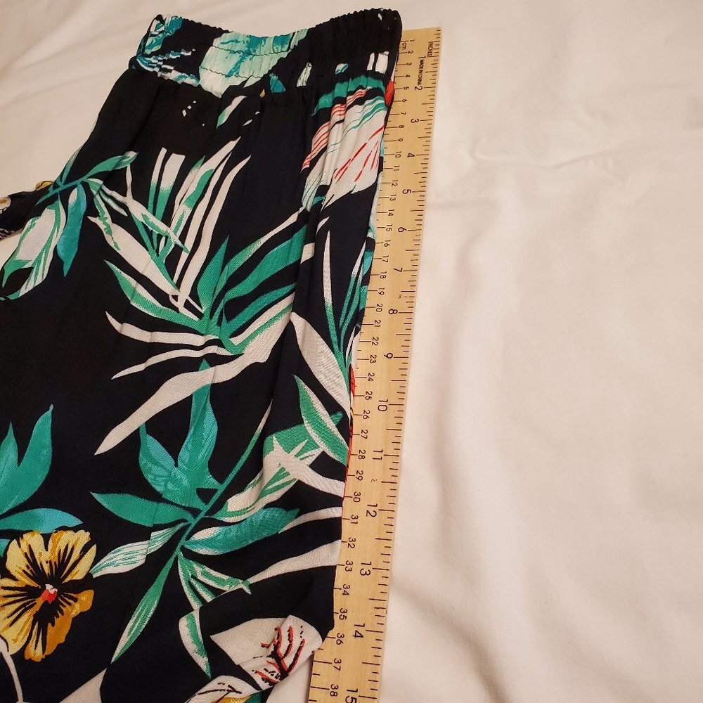 GM Fashion USA New Floral casual high waisted wide leg pants one size. - Picture 9 of 12